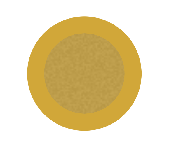 50 mm / Gold/Alu
