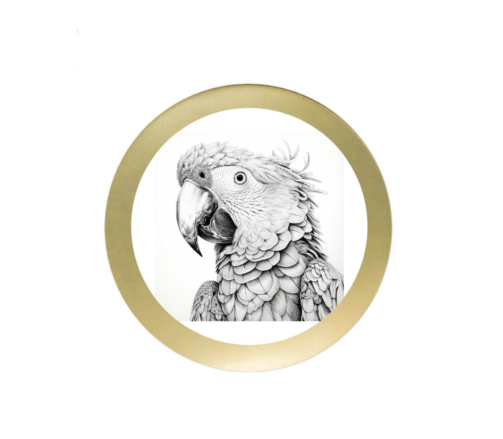 Ehrentafel G55 - Blau / Gold / 225x175 mm