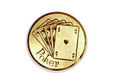 Glastrophäe 136-2 Schild & Emblem - Bunt / 20 cm