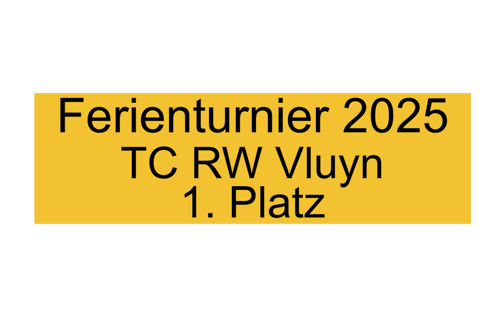 Gravurschild Gold selbstklebend - Gold / 50 x 15 mm