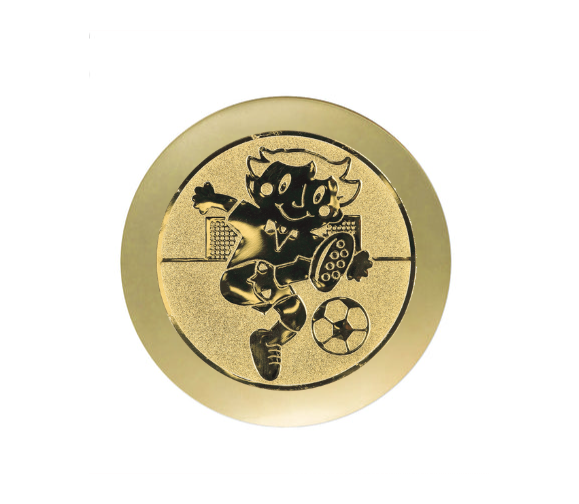 Fußball Trophäe 3963 - Bronze Gold / 19 cm