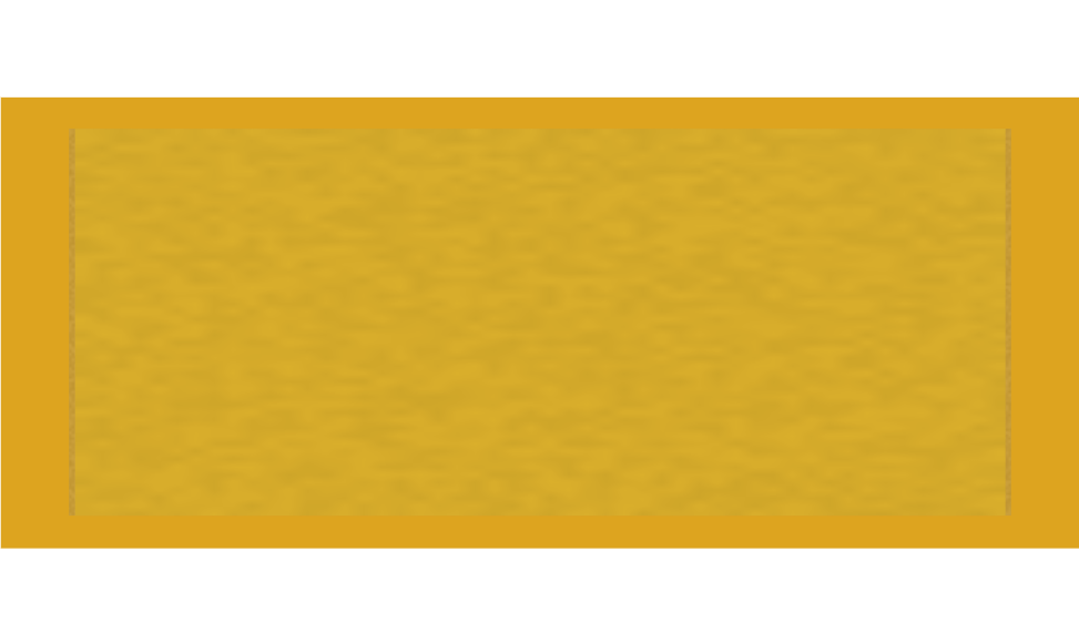 Gravurschild Gold selbstklebend - Gold / 60 x 25 mm