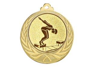 Medaille 095C Ø 70 mm - Gold / 70 mm