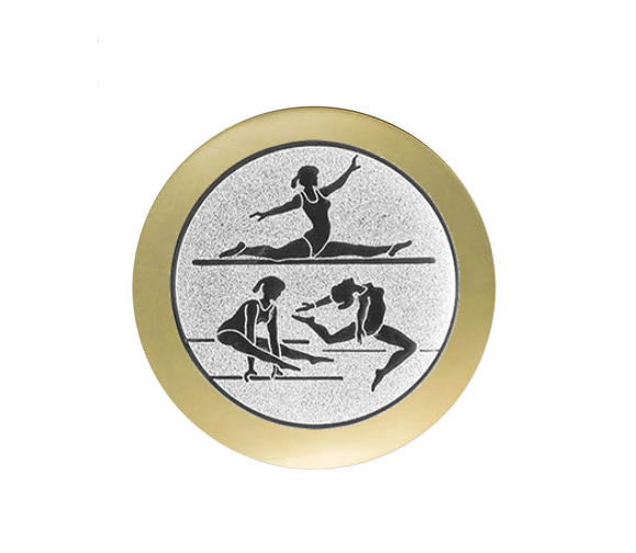 Kinder Pokal 1,2,3 FG731 - Gold Matt / 9.5 cm