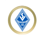 Ehrentafel 185-4 - 18 x 22 cm / Blau/Rot