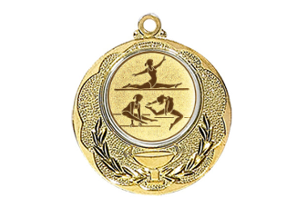 Medaille 028L Ø 40 mm - Gold / 50 mm