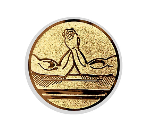 Glas Pokal 3526 Schild & Emblem - Transparent / 15 cm