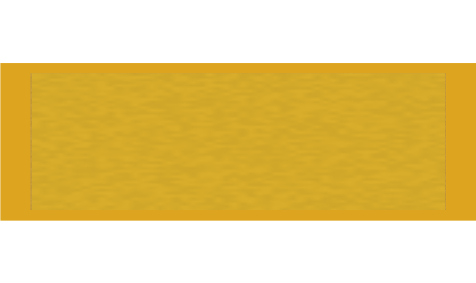 Gravurschild Gold selbstklebend - Gold / 60 x 20 mm