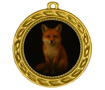 Medaille 9175 Ø 70 mm - Gold / 70mm