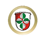 Ehrentafel 185-4 - 12 x 15 cm / Blau/Rot