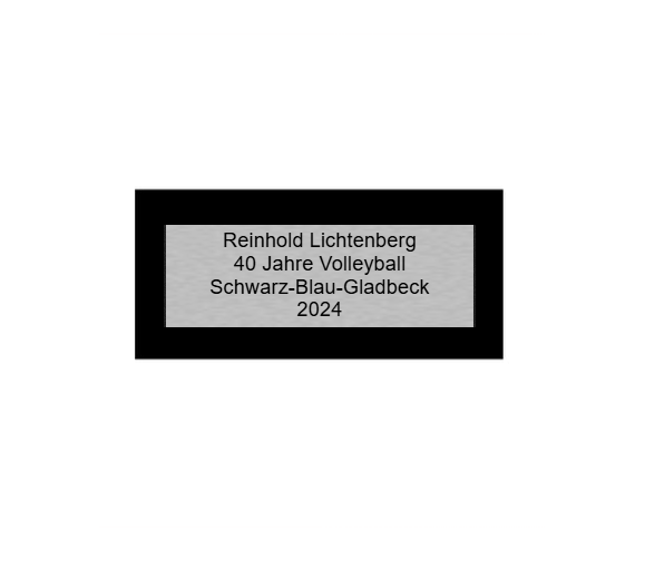 Holz Pokal Volleyball FG007 - 23 cm / Braun