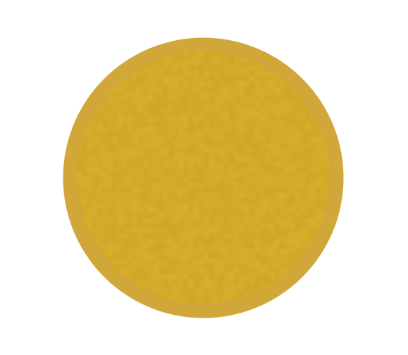 Gravurronde Gold selbstklebend - Gold / 15 mm