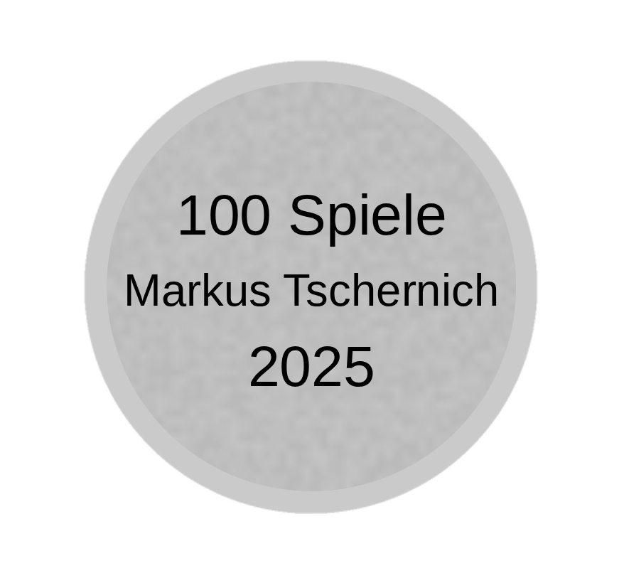 Gravurronde Silber selbstklebend - Silber / 50 mm