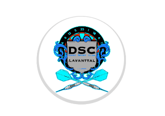 Glas Ständer W19x Schild & Emblem - 17.5 cm / Auswahl Weiß