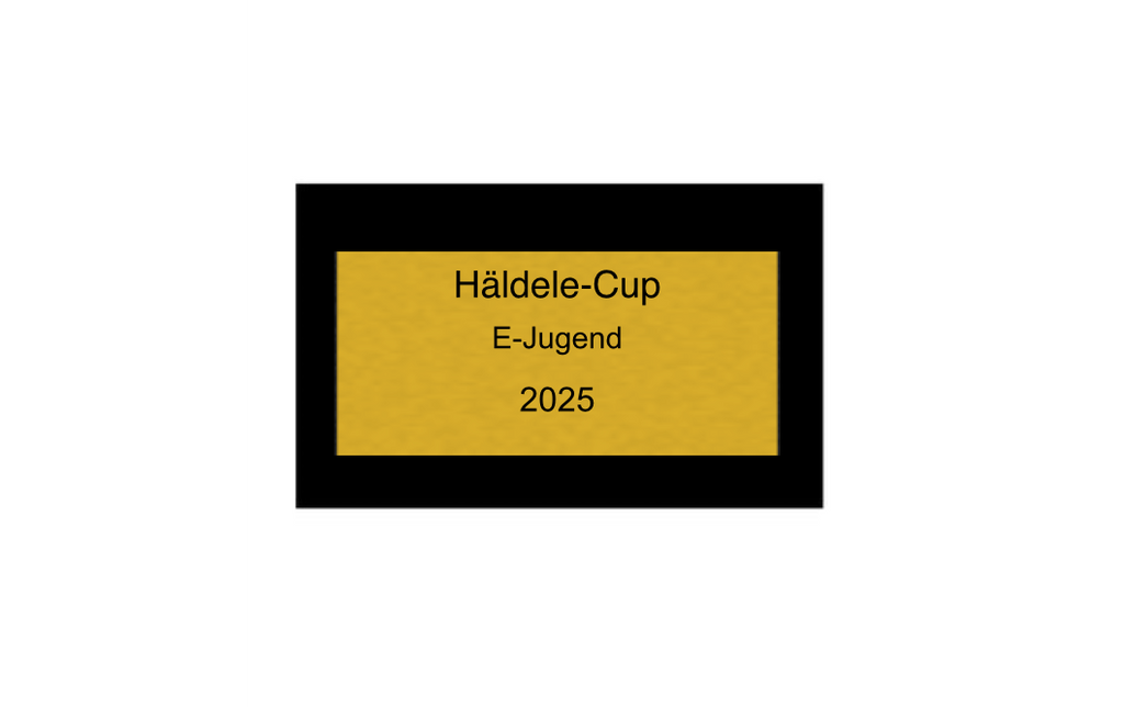 Fußball Pokal 85-3 teilweise begrenzt! - Silber Gold / 36 cm