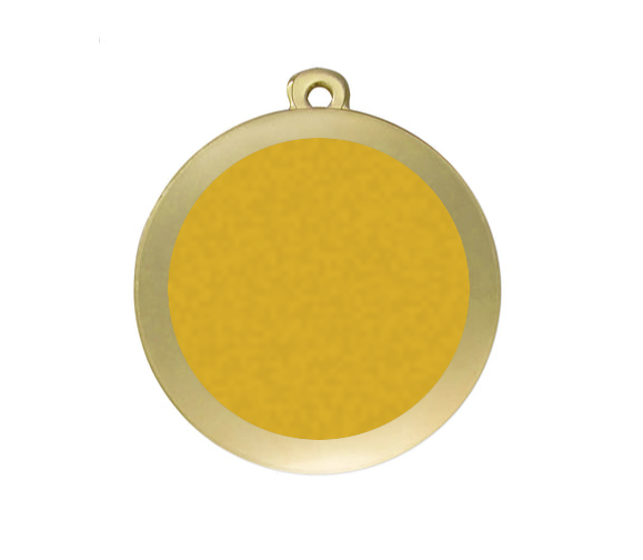 Medaille Bowling MC61G Ø 50mm - Gold/Bunt / 50 mm