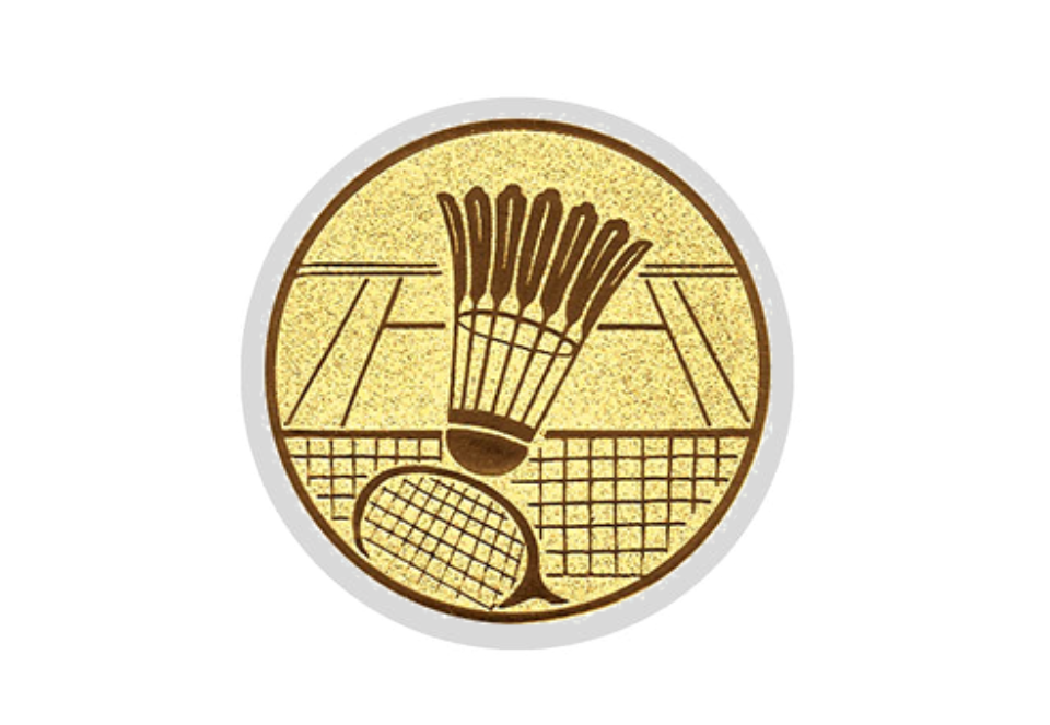 Glas Pokal 8805 blau Schild & Emblem - Silber Blau / 16 cm