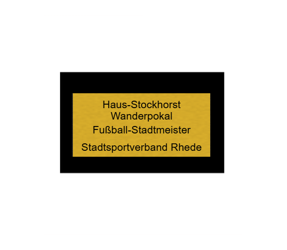 Fußball Pokal 9250 - Weiß / Gold / 43 cm