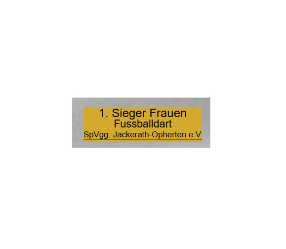 22.5 cm / Silber Mehrfarbig