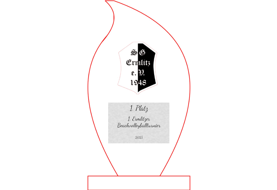 Glas Award 6552-L - Glas Transparent / 22 cm / Laser-Gravur