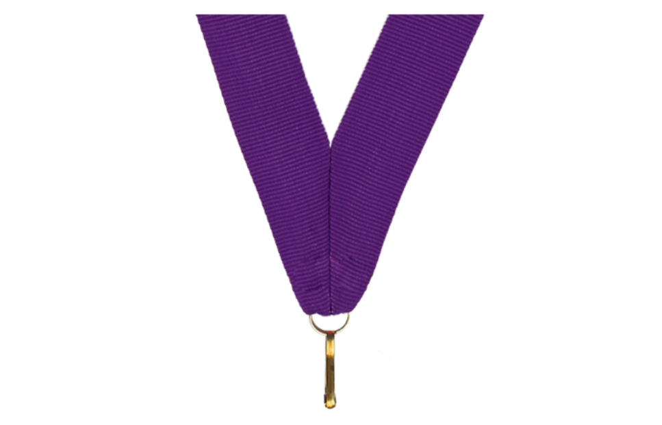 100er Pack Bänder Breite 22 mm / Länge ca. 400 mm - Lila / 22x400mm