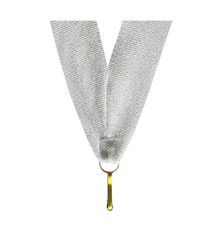 10er Pack Bänder Breite 22 mm / Länge ca. 400 mm - Silber / 22x400mm