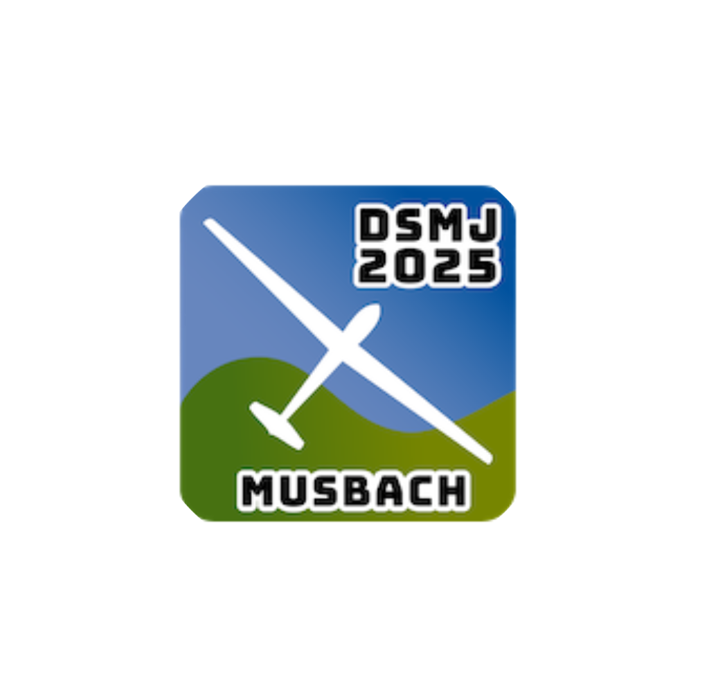 Glas Pokal 8805 blau Schild & Emblem - Silber Blau / 20 cm