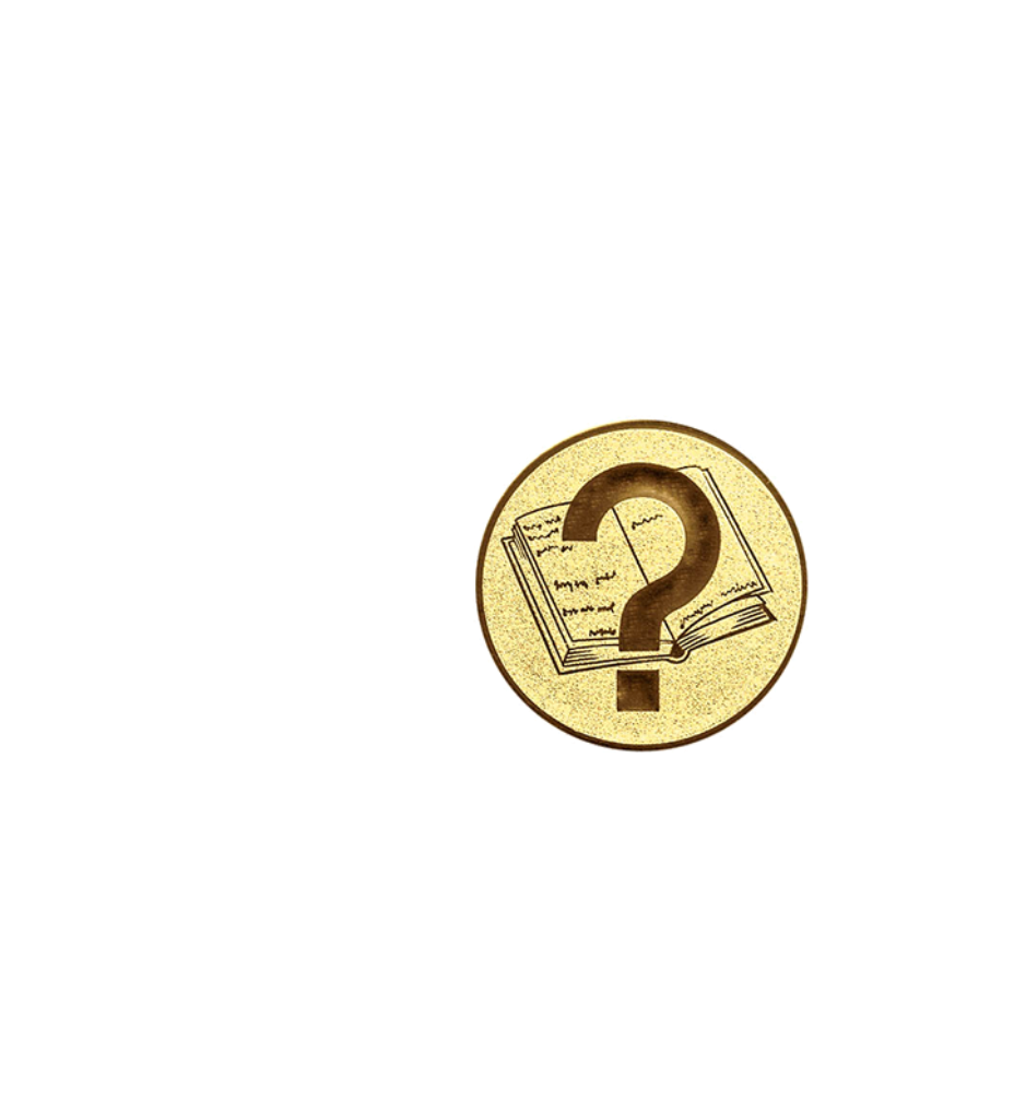 Medaille 079  Ø 50 mm - Gold / 50mm