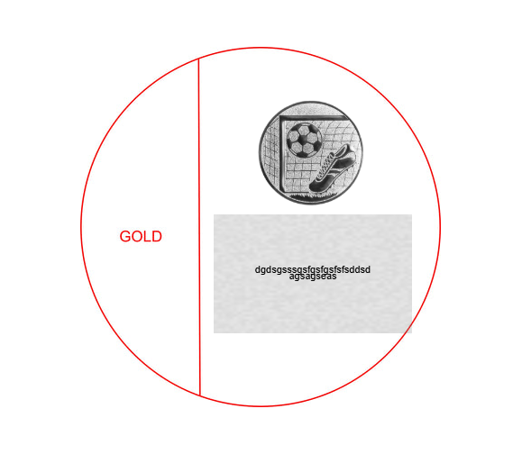 Glas Pokal 171-5 Lasergravur - Transparent / 21 cm / Gold / Laser-Gravur