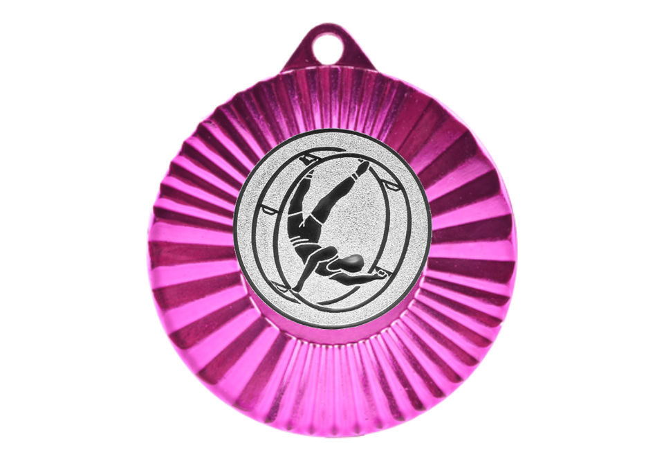 Medaille 753  Ø 50 mm - Pink / 50 mm