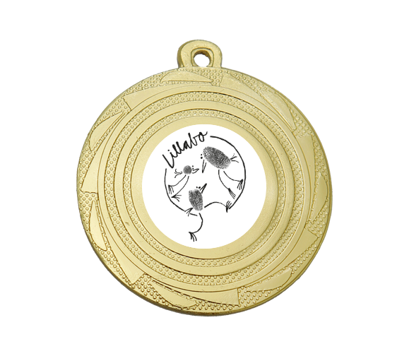 Medaille BS.ME100 Ø 45 mm - Gold / 45 mm