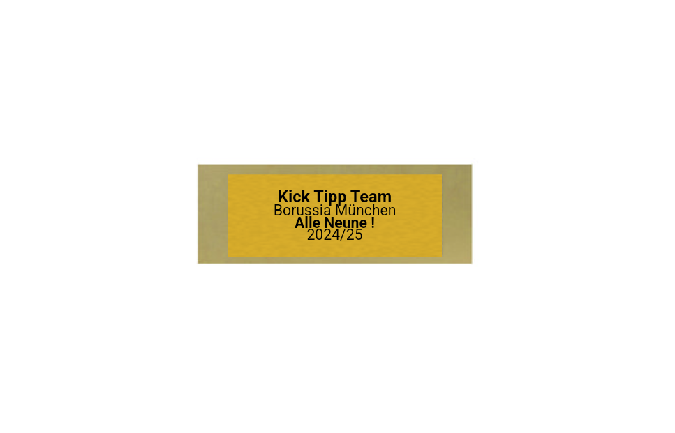 Glas Pokal Fußball FG028 - 19 cm / Transparent Schwarz