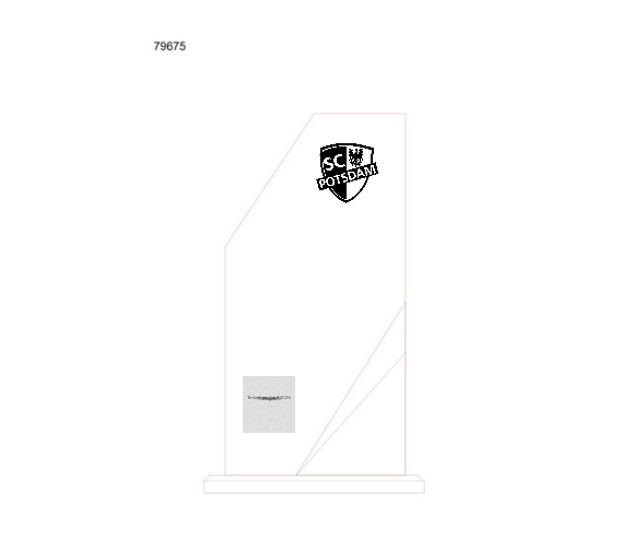 Budget Awards 79675 - Transparent / 21 cm / Laser-Gravur