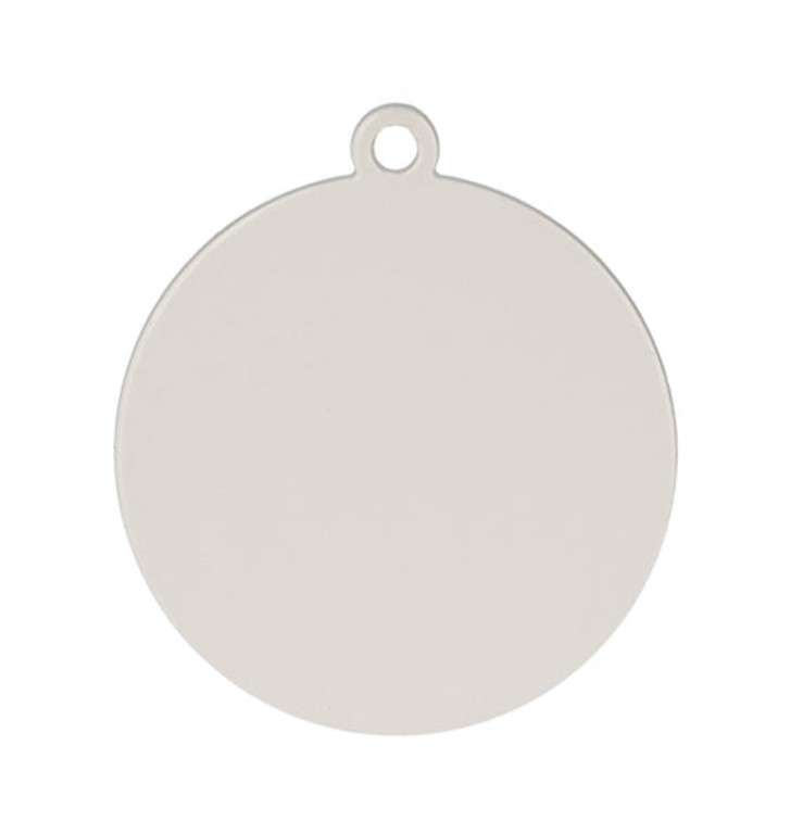 Farbmedaille MC5050 Ø 50 mm - Weiß / 50 mm