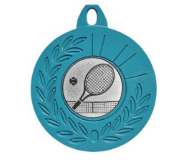 Farbmedaille Ø 50 mm - Türkis / 50 mm