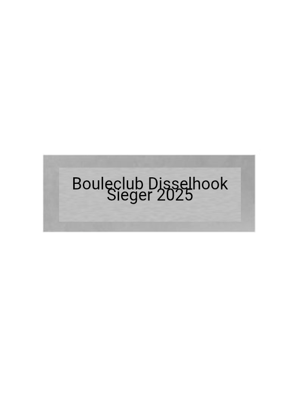 Boule Pokal PFS_027 - 19.5 cm / Silber Mehrfarbig