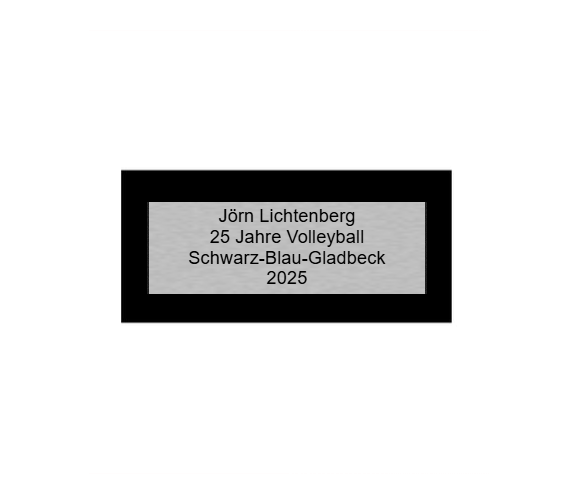 Holz Pokal Volleyball FG007 - 23 cm / Braun