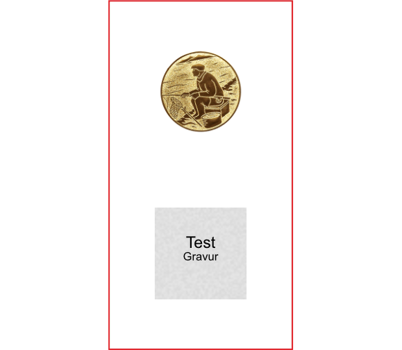 Glas Pokal 3526-L - Transparent / 15 cm / Laser-Gravur