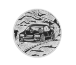 Glas Pokal 3526 Schild & Emblem - Transparent / 17 cm