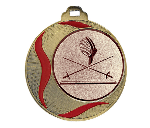 Medaille 085B Ø 70 mm - Auslaufmodell - Bronze (leicht goldig) / 70 mm