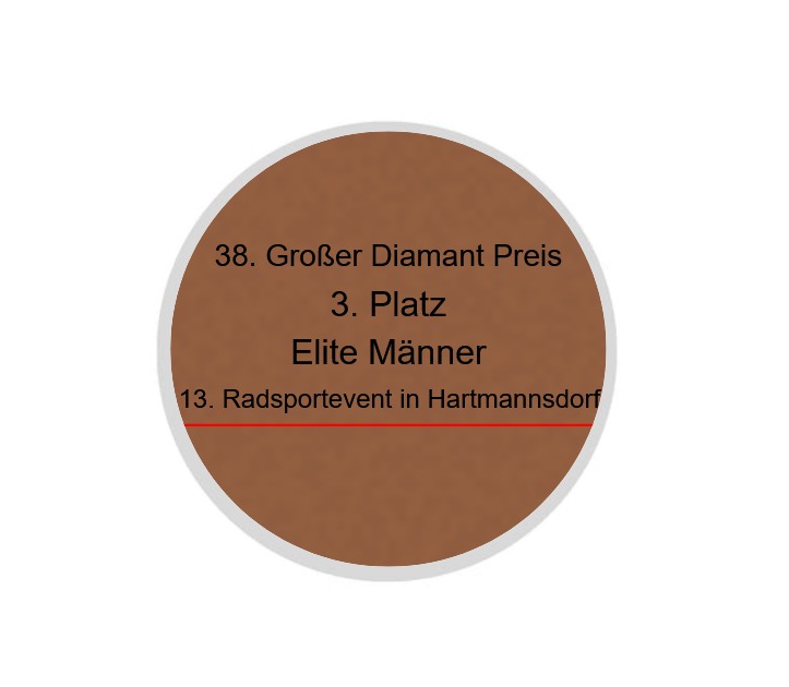 Kristall-Diamanten - 8 cm / Auswahl Rosé