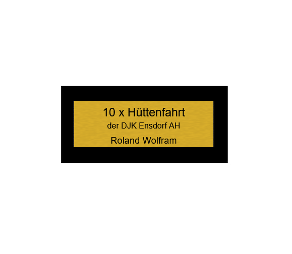 Hollywood Classic Award in Gold - Gold / 24 cm