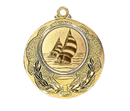 Medaille 028L Ø 40 mm - Gold / 50 mm