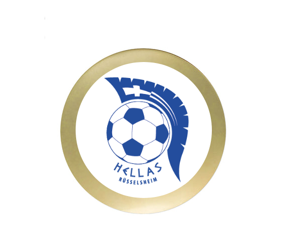 Fußball Trophäe 3963 - Bronze Gold / 27 cm