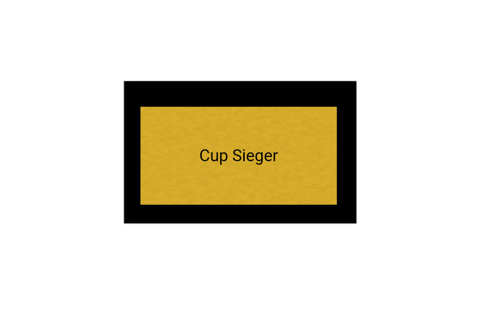 Fußball Pokal 9250 - Weiß / Gold / 28 cm