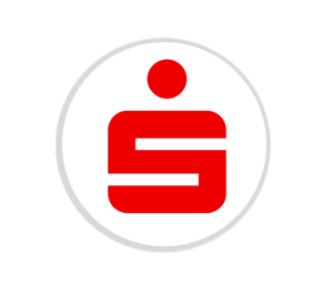 Glas Pokal W341 Schild & Emblem - Glas/Rot / 20 cm