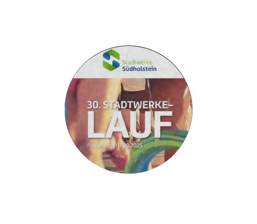 Druckembleme (selbstklebend) - 50 mm / Weiß