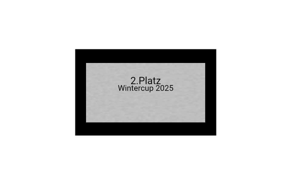 Fußballpokal 87-0 - Gold Schwarz / 47 cm