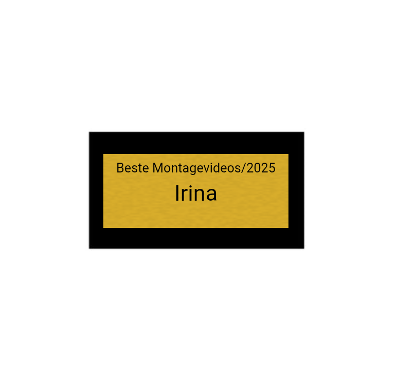 Hollywood Classic Award in Gold - Gold / 16 cm