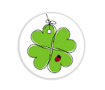 Glas Pokal 8805 blau Schild & Emblem - Silber Blau / 18 cm